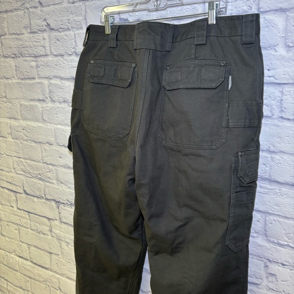 Duluth Trading Co. Fleece Lined Cargo Pants Men’s 40x30 #3237-18 Work Pants - Picture 12 of 16